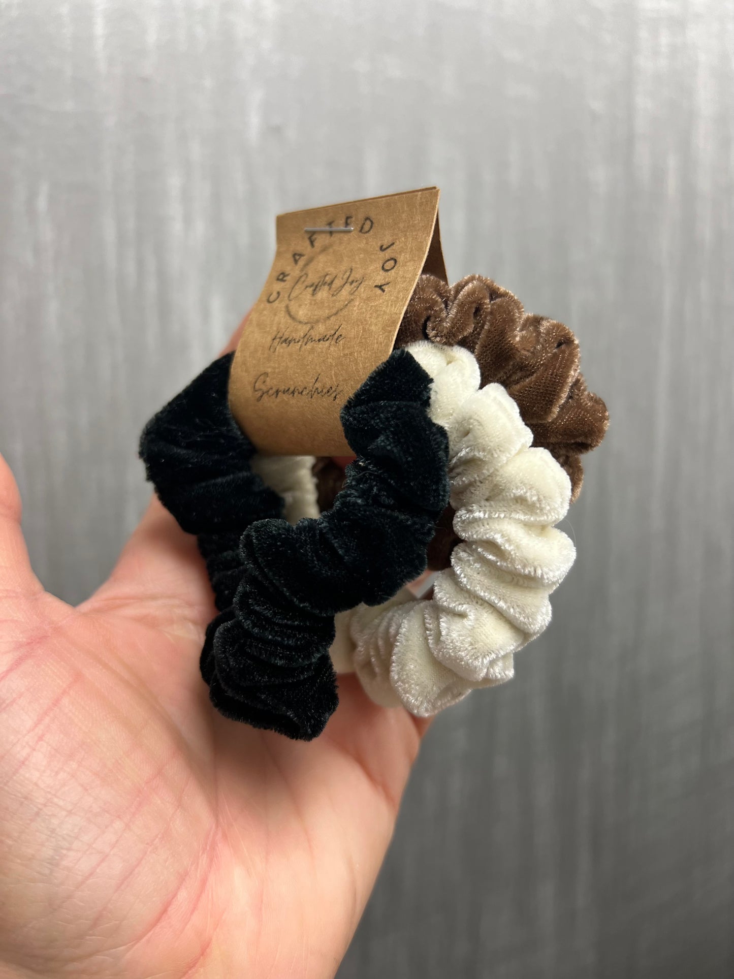 3-Piece Velvet Scrunchie Set – Soft, Elegant & Perfect for Any Hairstyle