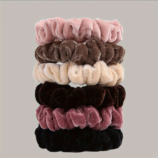 3-Piece Velvet Scrunchie Set – Soft, Elegant & Perfect for Any Hairstyle
